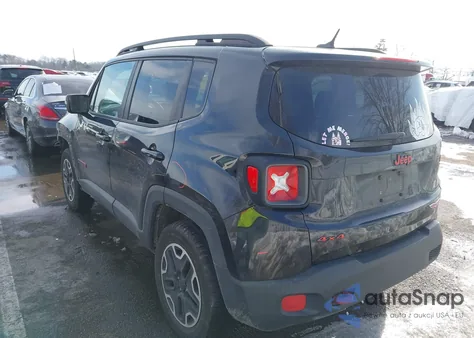 2017 Jeep Renegade Trailhawk 4X4 из США, поврежденный, VIN ZACCJBCB8HPF17992
